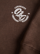 JORFREDERIKSBERG BACK SWEAT HOOD - JAVA