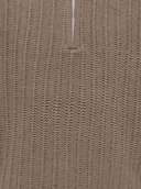 OSJEMIL REG LS ZIP POLO KNIT - FALCON