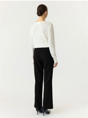 YASBETHY MW FLARED PANT - BLACK