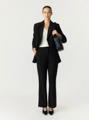 YASBETHY MW FLARED PANT - BLACK