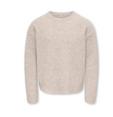 KOGOLIVIA LS O-NECK BF KNT - HUMUS/MELANGE