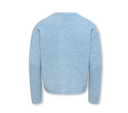 KOGOLIVIA LS O-NECK BF KNT CASHMERE BLUE/MELANGE