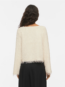 VITOI L/S BOATNECK TOP - BIRCH