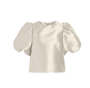 VISHINA 2/4 O-NECK TOP - BIRCH