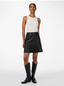 YASCOLLY MW NAPLON LEATHER SKIRT BLACK