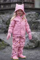 REGNSETT PLASK - ROSA KRYSTALL