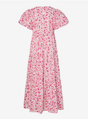 YASCOLEA SS ANKLE DRESS PRISTINE DONNA