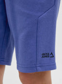 JPSTGORDON JJFUSION SWEAT SHORTS JNR BEAUCOUP BLUE
