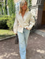 VILA - VIJUICE LOOSE L/S JACKET - SUPER LIGHT NATURAL