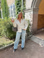 VILA - VIJUICE LOOSE L/S JACKET - SUPER LIGHT NATURAL